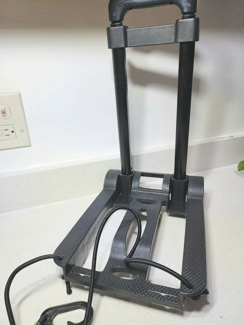 Collapsible Folding Hand Truck Cart,  Dolly New No Tags. Black